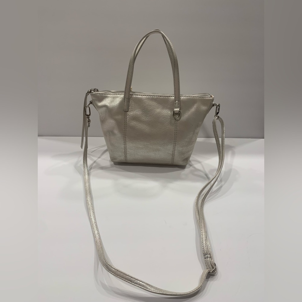 Hobo Kingston Mini Tote Bag Color Silver - Picture 12 of 12